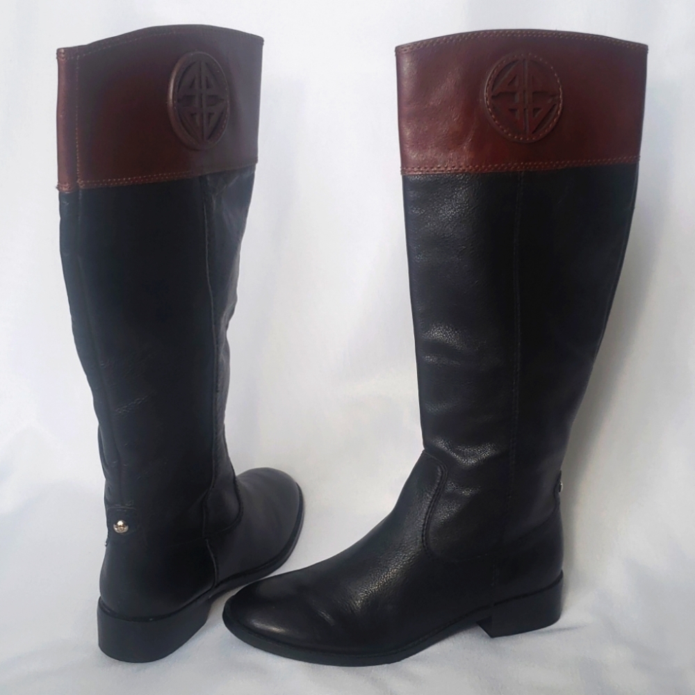 Antonio Melani leather boots size 7